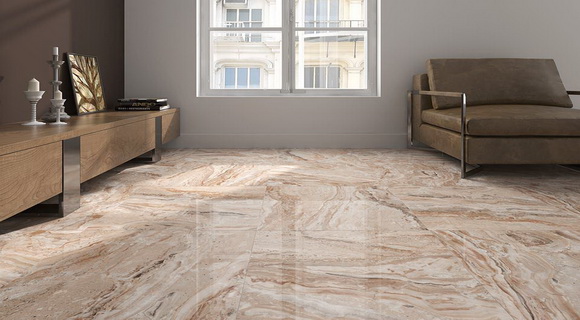 белый гранит пол